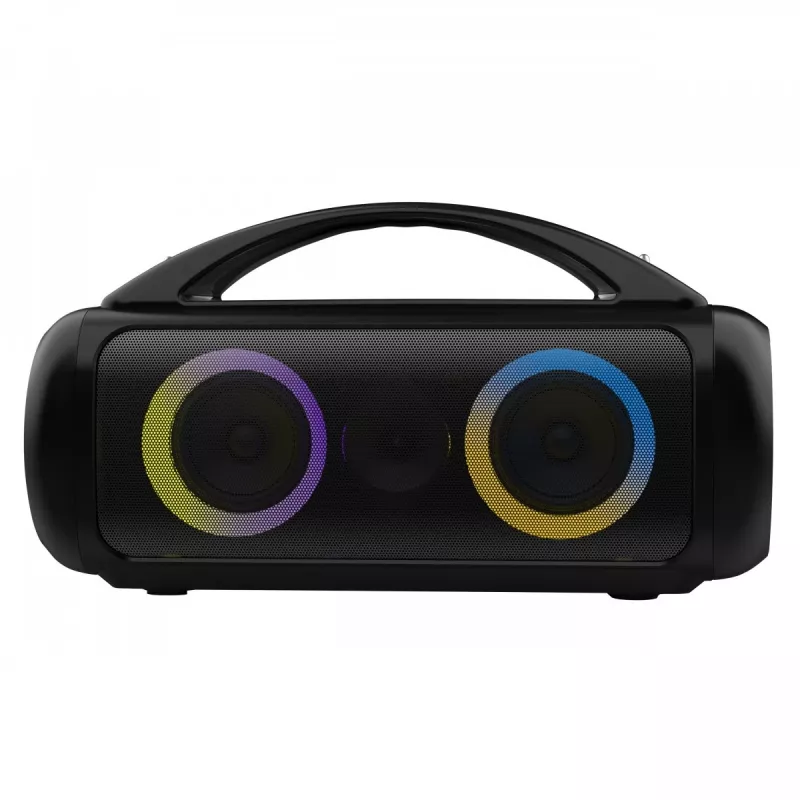 Portable speaker MEDIA-TECH MT3184 — Bluetooth 5.3, 60W RMS, IPX5, Li-Ion battery 16h, USB-C charging, MicroSD, TWS, microphone, remote