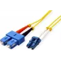 Roline - Patch-Cable - LC Single-Modus (M) to SC Single-Modus (M) - 5 m - Fibre Optic - 9/125 micrometre - OS2 - Halogen-Free - Yellow (21.15.8794)