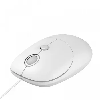iBOX i011 Seagull wired optical mouse, white