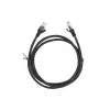 Networking cable Lanberg PCU6-10CC-0150-BK RJ-45 Cat6 1.5 m Black