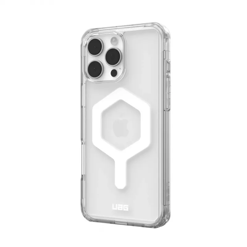 Urban Armor Gear Plyo mobile phone case 17.5 cm (6.9) Cover Transparent, White