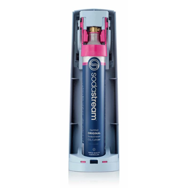 SodaStream Soda Maker Terra lightblue QC with CO2 & 1L PET bottle
