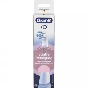 Electric toothbrush replacement heads Oral-B iO Gentle Cleaning White, 2-pack