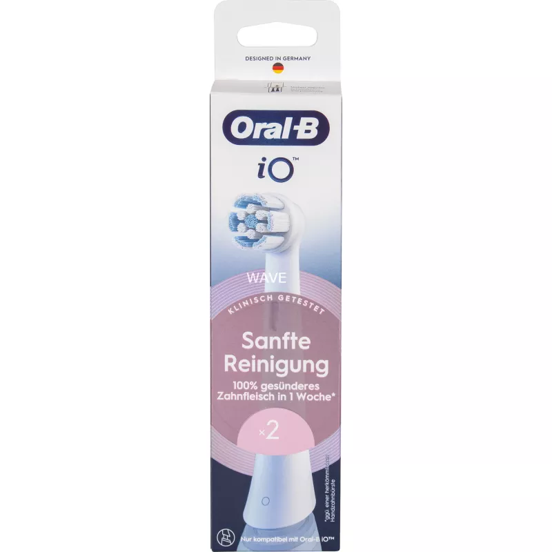 Electric toothbrush replacement heads Oral-B iO Gentle Cleaning White, 2-pack