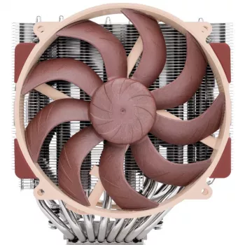 Air cooler Noctua NH-D15 G2 HBC, dual 140 mm fans, 1250–1500 RPM, 155.6 m³/h, 12 V, copper, 152×150×168 mm
