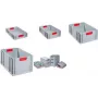 Storage box allit ProfiPlus 456750, grey, 40 x 60 x 22 cm