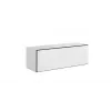 Cama full storage cabinet ROCO RO1 112/37/39 white/black/white