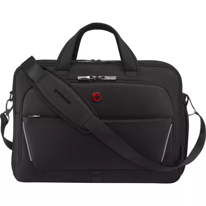 Wenger briefcase Meteor for 16 inch–17 inch laptops (fits up to 43.2 cm) black