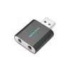 Vention USB External Sound Card Black Metal Type