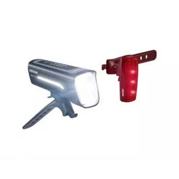 Bike lamp Ledvance BIKE RACE white/red light — front and rear LED bicycle lights