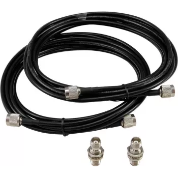 Coaxial Antenna Cable Omnitronic TNC-Set 5 m, TNC male–TNC male, 5 m length