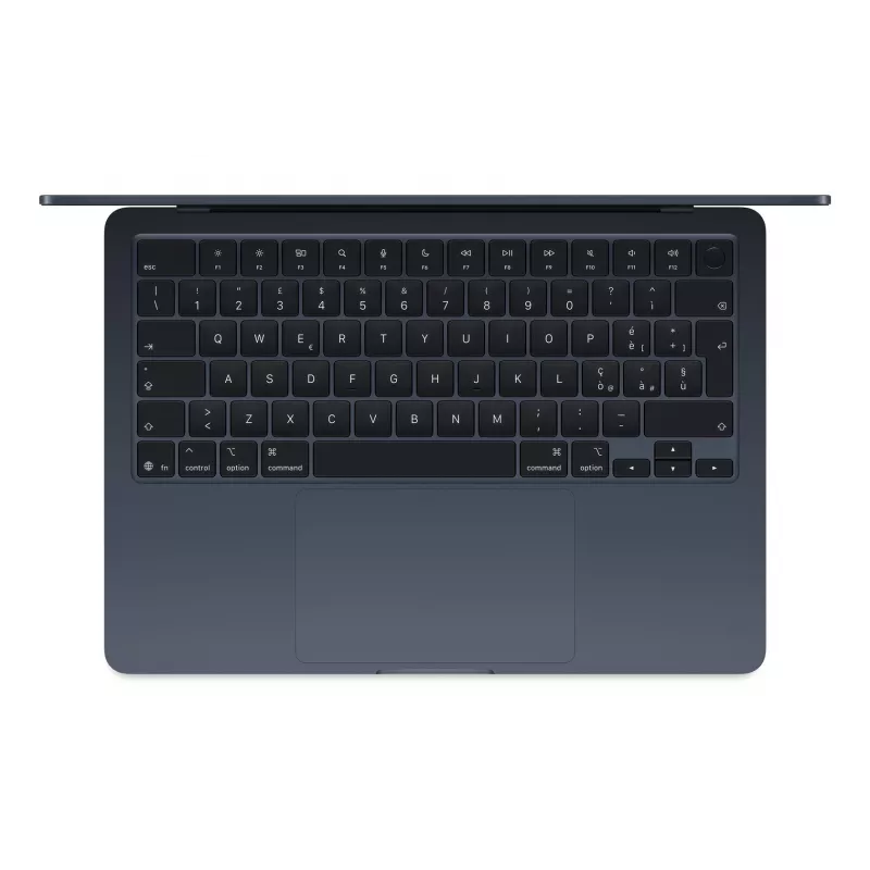 Apple MacBook Air 13-inch : M4 chip with 10-core CPU and 10-core GPU, 24GB, 512GB SSD - Midnight