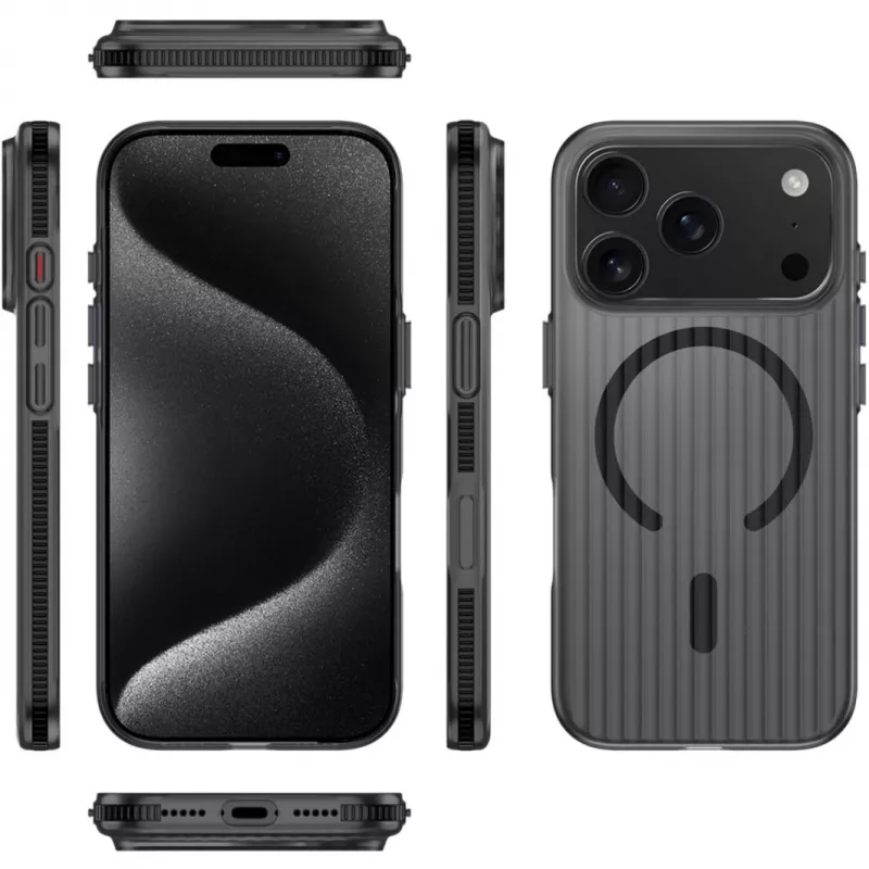 4smarts Design Case Aero for iPhone 17 Pro, black (541641)