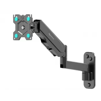 Wall monitor mount ONKRON G150-B for 34 inch (86.4 cm) screens, VESA 75x75–100x100, up to 8 kg, tilt ±35°, height adjustable, black