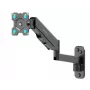 Wall monitor mount ONKRON G150-B for 34 inch (86.4 cm) screens, VESA 75x75–100x100, up to 8 kg, tilt ±35°, height adjustable, black
