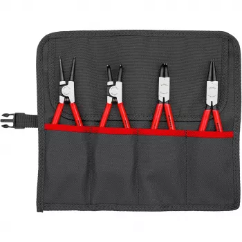 Knipex circlip pliers set 4 pcs. in roll-up pouch 19-60mm