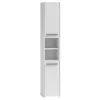 Topeshop S30 white bathroom storage cabinet White