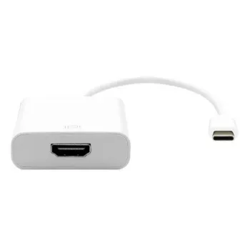 HDMI–HDMI cable Garbot 0.2 m white (USB‑C to HDMI adapter cable, 20 cm)