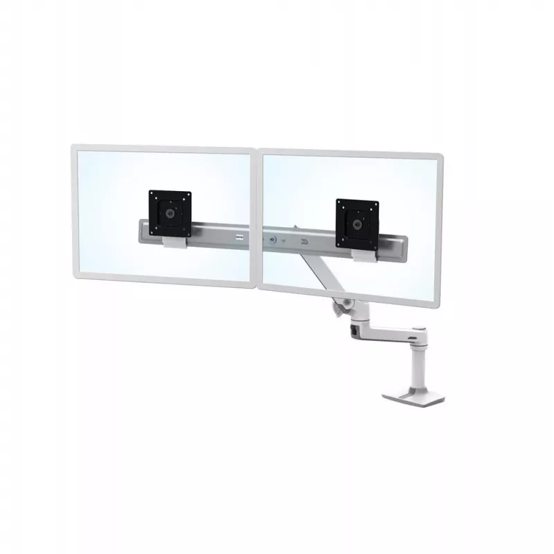 Desk Mount Ergotron LX Series Dual Direct Arm 63.5 cm (25 inch) White