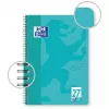 Oxford TOUCH writing notebook A4+ 80 sheets Aqua colour