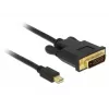 Video cable adapter DeLOCK 83988 Mini DisplayPort to DVI-D 1m