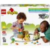 Toy train set LEGO DUPLO Interactive Adventure Railway 10427, 57 pieces, 2 minifigures, for ages 2+