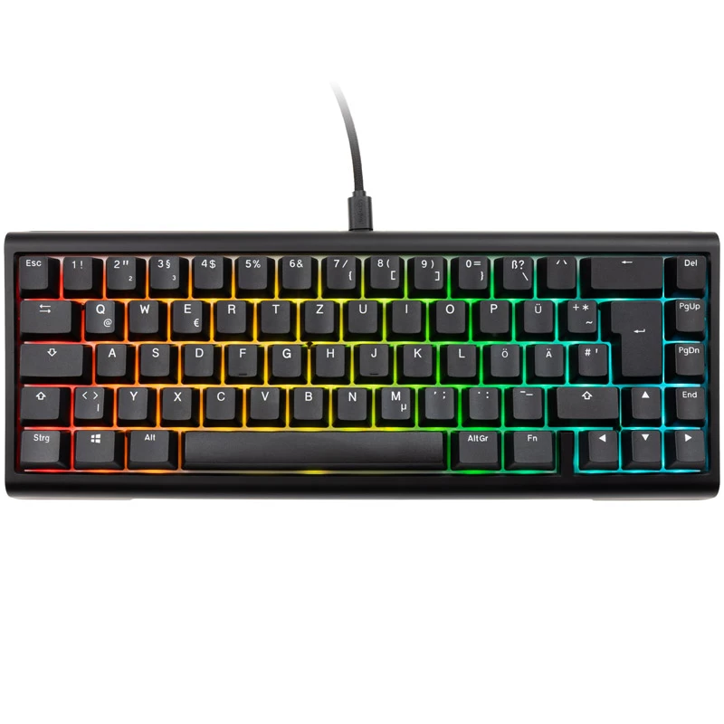 Ducky Tinker 65 RGB Gaming Keyboard - MX-Blue (ISO-DE)