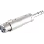 Audio Adapter ShiverPeaks XLR female to 6.3 mm (1/4 inch) TRS jack BS55035, stereo coupling