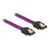 SATA cable DeLOCK 83691 0.5 m SATA 7-pin Purple