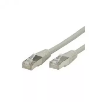 Secomp VALUE - Patch-Cable - RJ-45 (M) to RJ-45 (M) - 10 m - SFTP, PiMF - CAT 6 - Moulded, Stranded - Grey (21.99.0810)