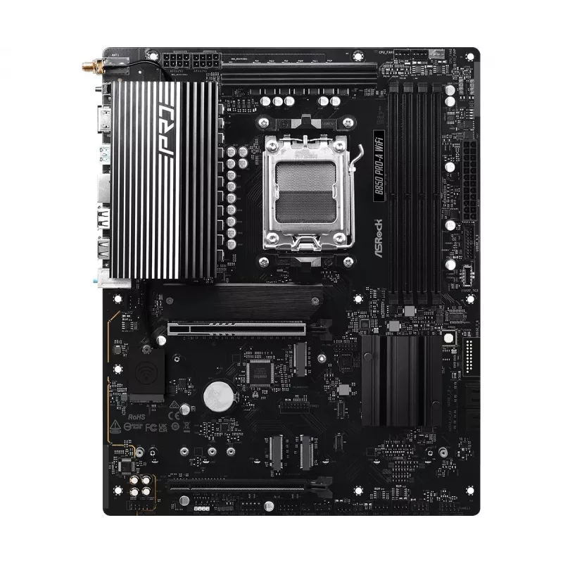 Motherboard ASRock B850 Pro-A WiFi AMD B850 Socket AM5 ATX