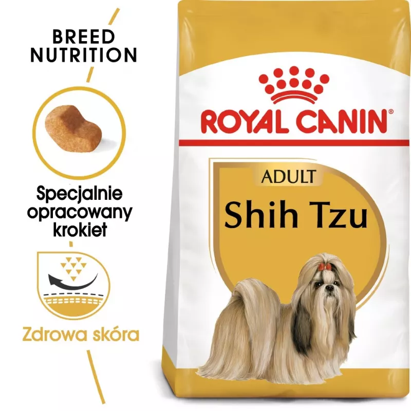 Dry dog food Royal Canin Shih Tzu Adult 7.5 kg — chicken, 24% protein, 20% fat