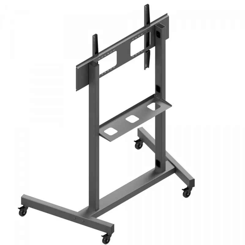 Monitor trolley EDBAK TR19 for screens up to 130 kg, plate 1000×600 mm