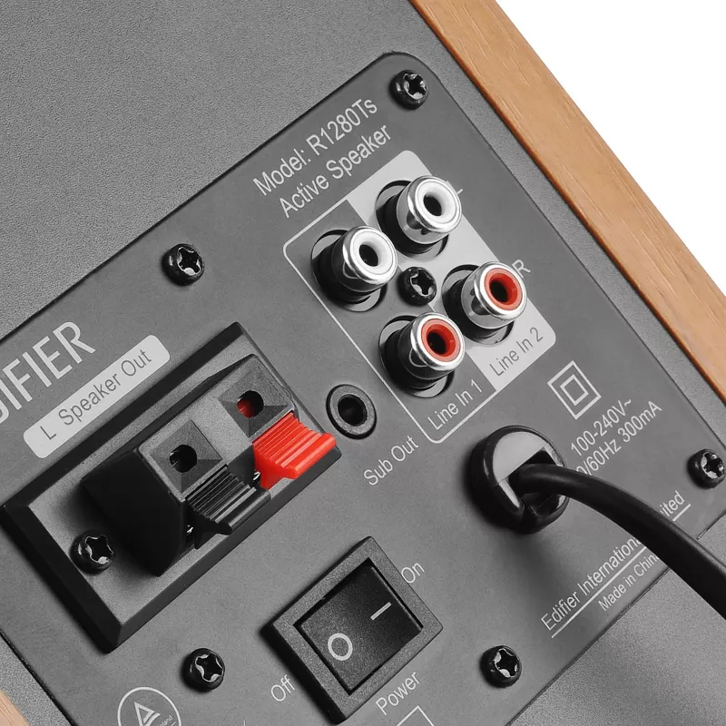 Edifier Studio R1280Ts 2.0 Wood/Silver retail