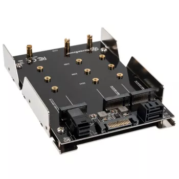 HDD/SSD Enclosure SilverStone SST-SDP12 — internal mounting bracket adapter for 3.5 inch/2.5 inch drives