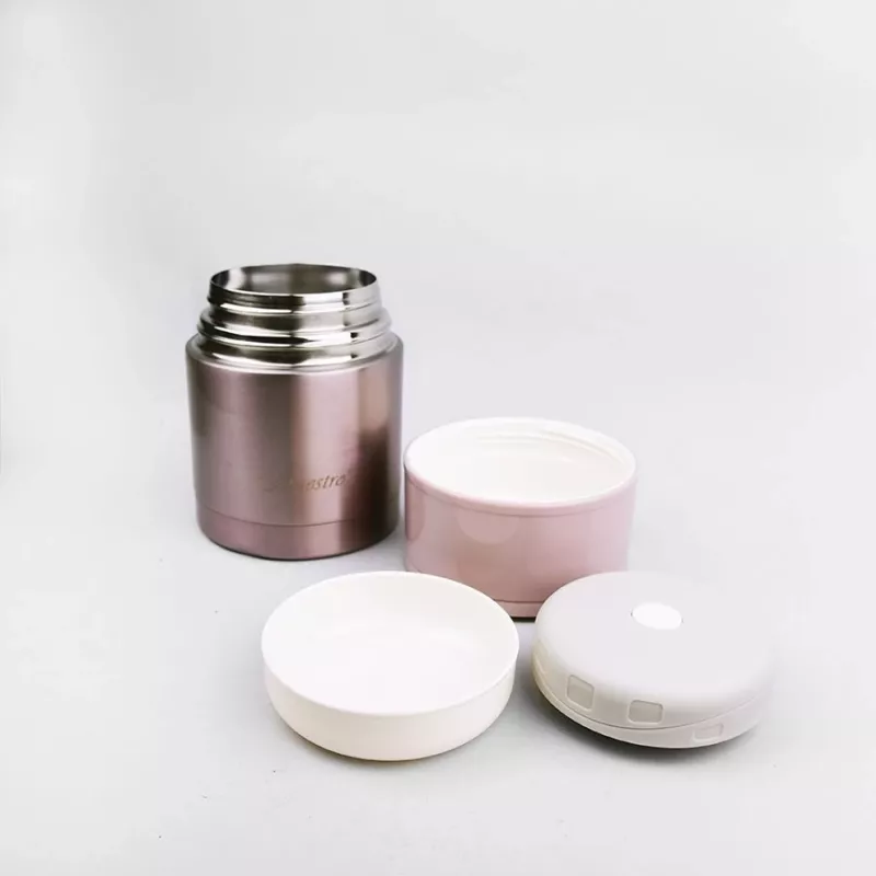 Thermos vacuum flask Maestro MR-1636 0.6 L stainless steel, gold, 110 mm Ø, 155 mm height
