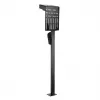 Outdoor stand for EV and PHEV car chargers Maclean, steel, 15kg max, MCE456