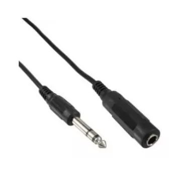 Microconnect AUDNU5 audio cable 5 m 6.35mm Black