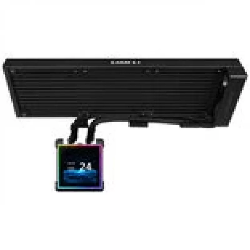 AiO Liquid Cooler Lian Li HydroShift II LCD-S 360mm — RGB LCD display, without fans