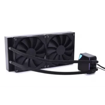 All-in-one liquid cooler Alphacool Core Ocean T38 AIO 280mm 14 cm Black