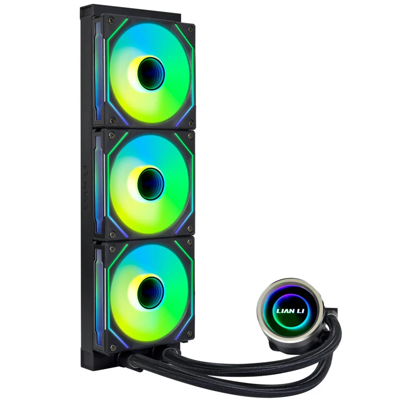 All-in-one liquid cooler Lian Li Galahad II Trinity 12 cm Black (Damaged Box)