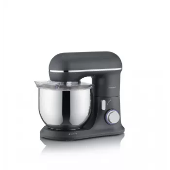 Food processor SEVERIN KM 3899 — 1200 W, 5.3 L stainless steel bowl, Black