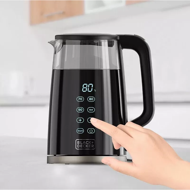 Electric kettle Black & Decker 1.7L 2200W Black
