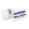 Durable PVC Combi Clip Name Badge Durable 8101-19