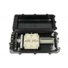 Outdoor fiber optic splice closure Extralink Jerry 2 trays 24-core, ABS/PVC housing, black