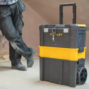 Stanley Essential Tool hard case Plastic Grey, Yellow