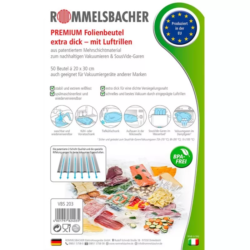Rommelsbacher VBS 203 Handheld Vacuum