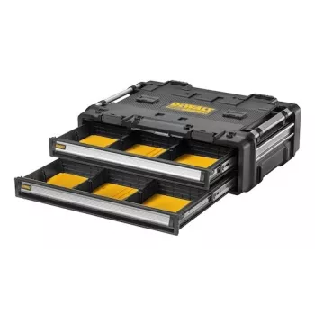 Tool box DeWalt DWST08520-1 metal-plastic, black and yellow