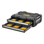 Tool box DeWalt DWST08520-1 metal-plastic, black and yellow