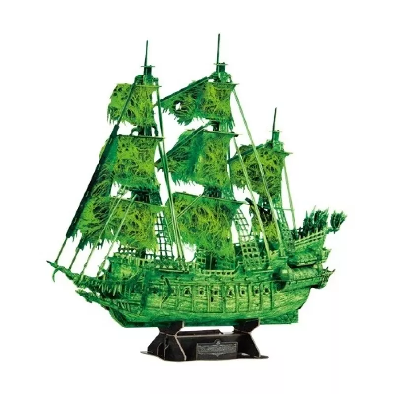 3D Puzzle model Flying Dutchman that glows in the dark, cubicfun 306-T4041H